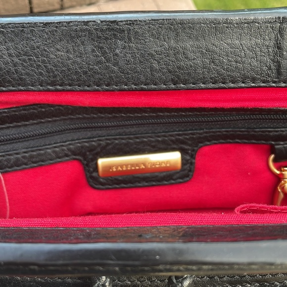 Isabella Fiore Tapestry and Leather Clutch Purse - Picture 11 of 14